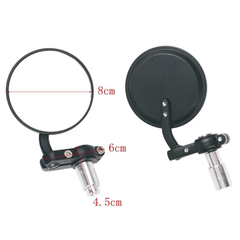 Specchietto Retrovisore Universale Moto per Aprilia per Tuono per Mana per Dorsoduro per Shiver per Pegaso SXV per Scarabeo per Sportcity SR50R
