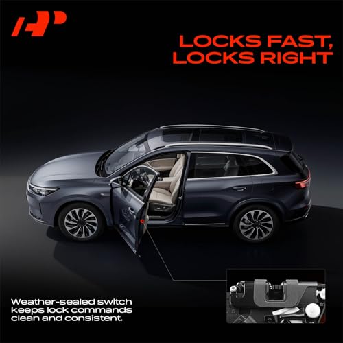 Image of A-Premium Rear Left Driver Side Door Lock Actuator Compatible with Land Rover Range Rover Sport 2006-2013, LR4 2010-2016, LR3 2005-2009, Range Rover Evoque 2012-2015, LR2 2008-2014, With Safe Function