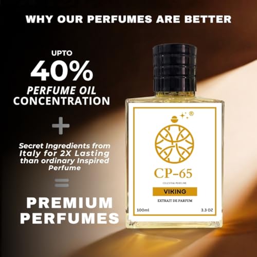 Image of for Men | Luxury Inspired from Viking | Pink Pepper, Mint, Lavender, Vetiver & Cedar Notes | 40% Oil Concentration | Long Lasting Upto 10-12 Hours | Extrait De Parfum 100ml