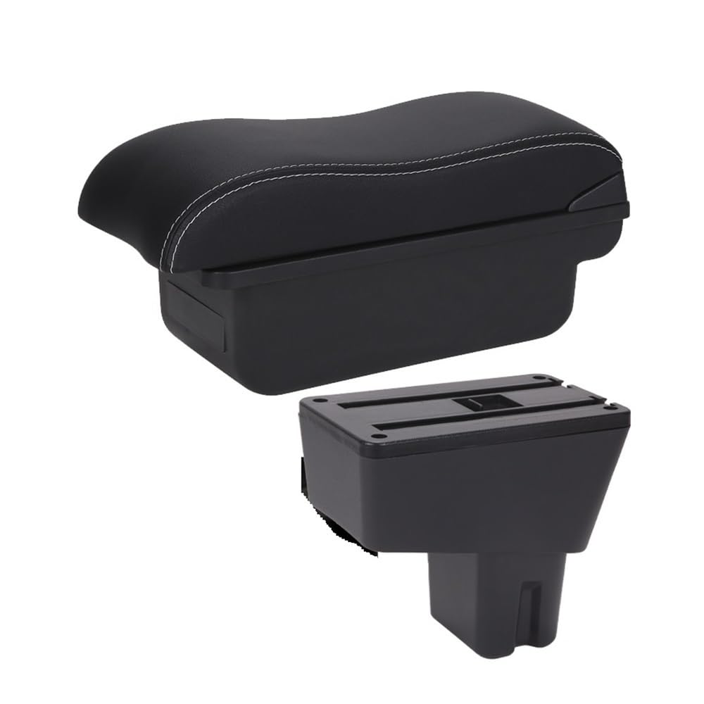 Yulegudi C3 Black White Nousb Car Armrests For Citroen For C3 For C4
