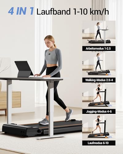 UMAY-Laufband-fur-Zuhause-Klappbar-mit-Steigung-16-10KMH-Walking-Pad-Klappbar-mit-Steigung-Fernbedienun-LED-Anzeige-Laufbander-mit-Handlaufen-30-HP-Treadmill-for-Home-Belastung-136KG | Dealmeister.io Alt tag für bilder post titel