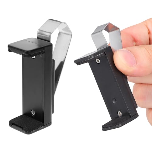 LABRIMP Clip para Visera de Coche para Mando Garaje, Soporte para Control Remoto de Puerta, Clip Resistente Abs y Acero Inoxidable, Compacto y Ligero para Uso en Automóvil, Accesorio