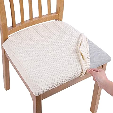 Homaxy Stretch Jacquard Dining Chair Covers Set Cover