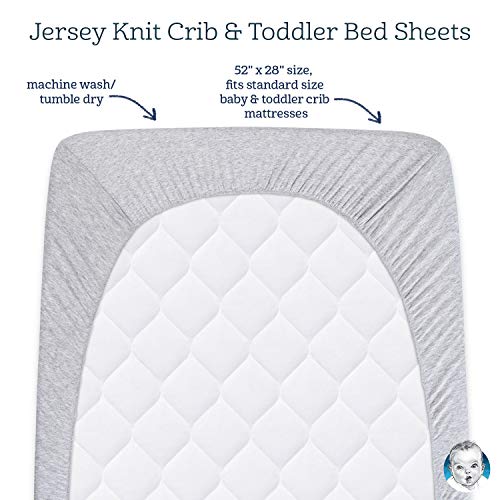 Image of Gerber Baby Boys Girls Neutral Newborn Infant Baby Toddler Nursery 100% Cotton Fitted Bedding Crib Sheet, Stripes Pink, 28 inch x 52 inch (Pack of 2)