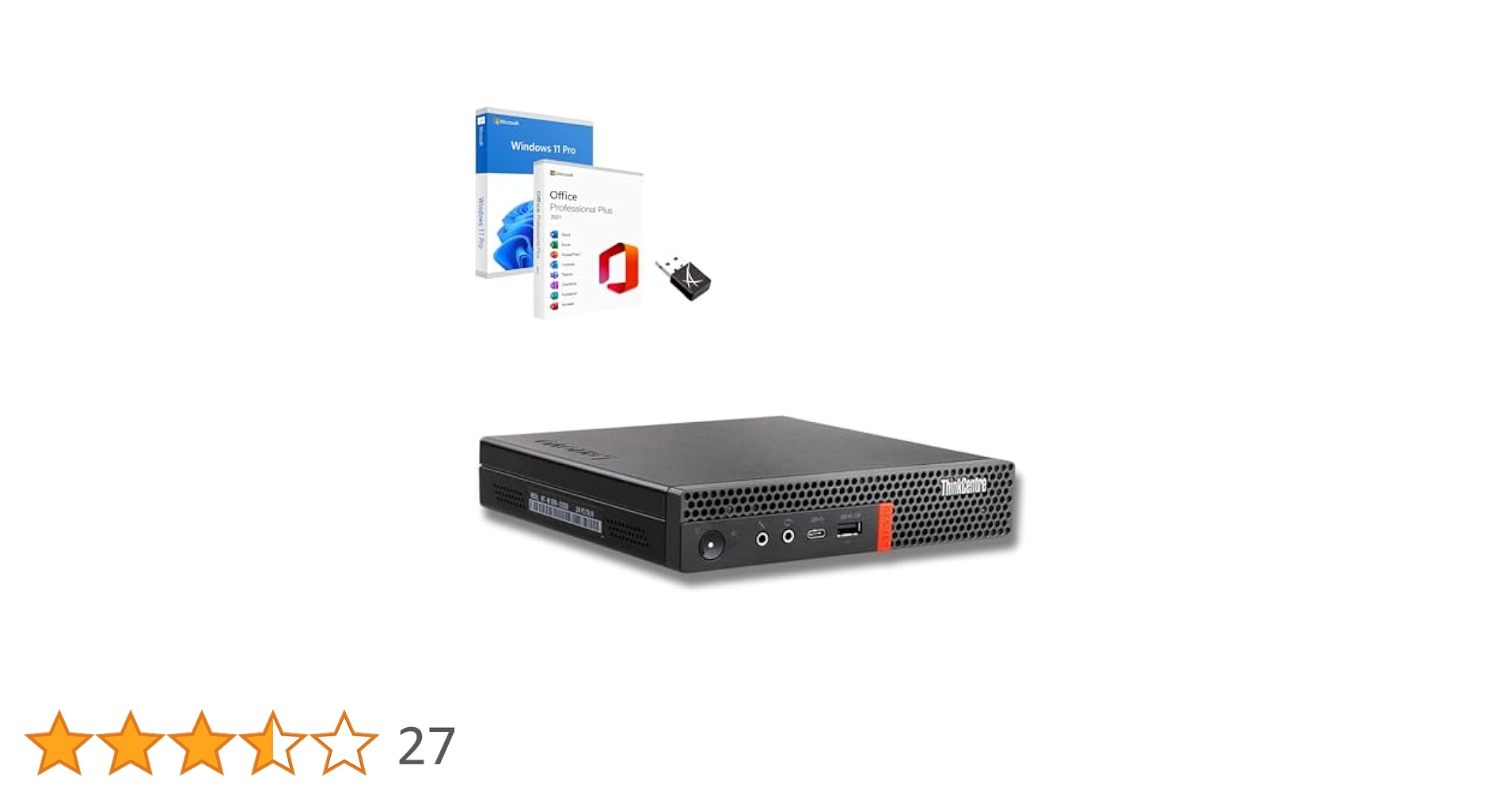 Lenovo ThinkSmart Core Full Mini PC | Core i5-1145G7E up to
