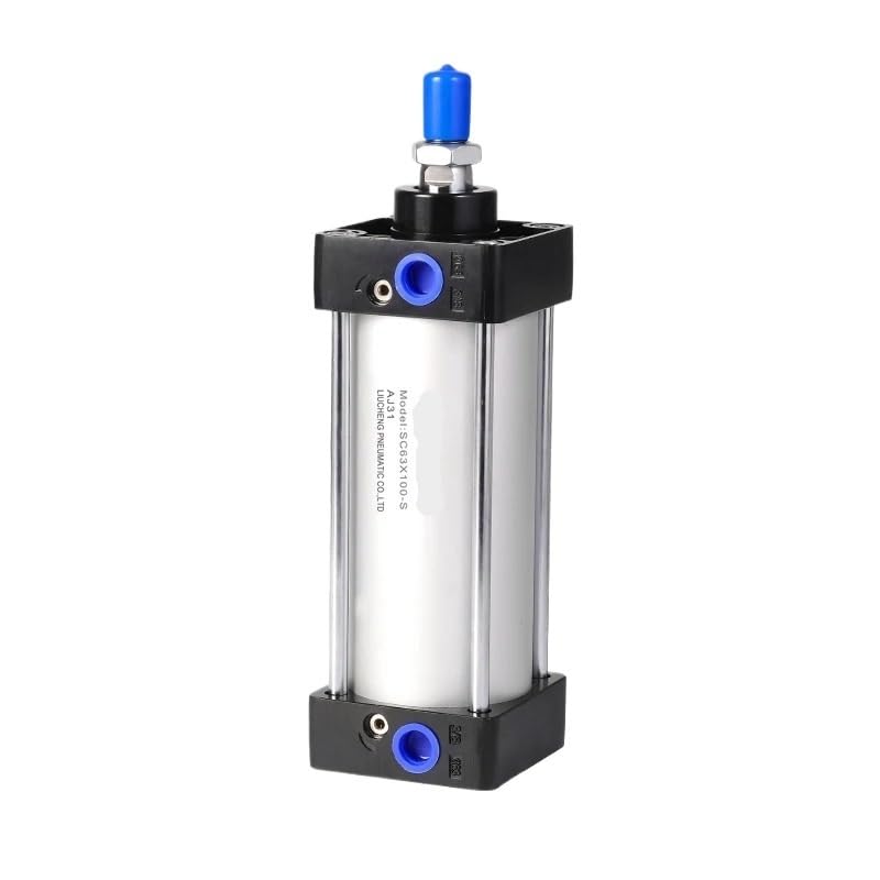 SC32 Siłownik pneumatyczny klasy przemysłowej kompaktowy cylinder pneumatyczny – dwustronnego działania, do automatyki i maszyn (SC32-700 Stroke)