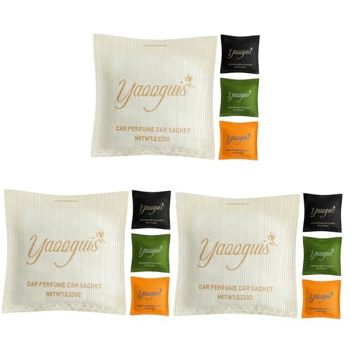 3 Juegos De Cajones para Tocador Bolsitas Ambientador con Olor A Coche Ambientador Natural Ambientador Casa Bolsas De Bolsita Bolsa con Colgante De Bolsita 4 Uds * 3 MAGICLULU