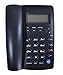 Ornin Y043 Corded Landline Telephone for Home, Caller ID/Call Waiting, Easy-to-Use, Speaker, Display, Desk Phone Only (Black)
