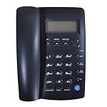 Ornin Y043 Corded Landline Telephone for Home, Caller ID/Call Waiting, Easy-to-Use, Speaker, Display, Desk Phone Only (Black) - Image 5