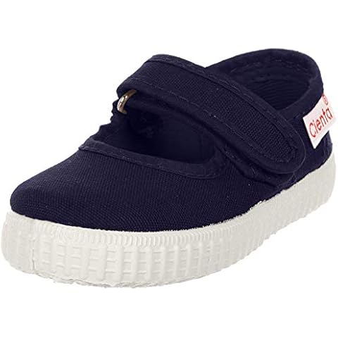 Cienta baby girls Mary Jane Flat, Navy, 5 Infant US Cover