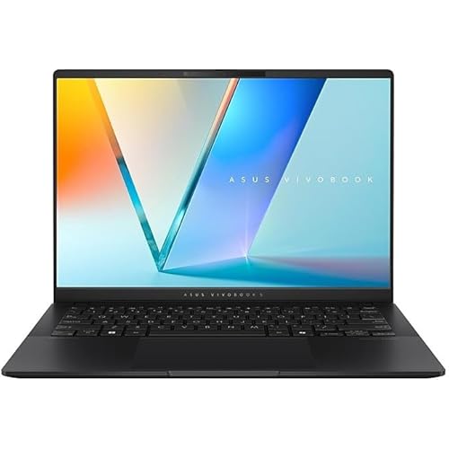 ASUS Vivobook 14" 2880x1800 Laptop 2025 New | AMD Ryzen AI 9 365 10-Core | AMD Radeon 880M Graphics | Single-Zone RGB Backlit Keyboard | Wi-Fi 6E | 32GB LPDDR5 1TB SSD | Win11 Home