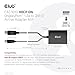 Club 3D CAC-1010 DisplayPort to DVI Dual-Link DVI-D Active Adapter for Your Monitor/Display - USB A Powered – 2560x1600 Resolution HDCP Supported NOT for Apple Cinema Monitors, Black