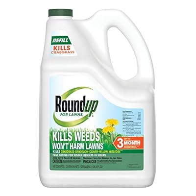 Roundup for Lawns? Refill - Tough Weed Killer for Use on Northern Grasses, 1.25 gal.