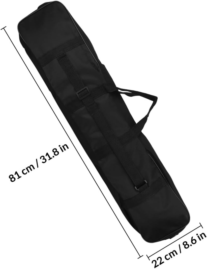 Vaguelly Portable Bow Case with Arrow Pocket Straight Pull Recurve Bow Storage Bag for Outdoor Hunting and Target Practice