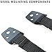 TV Anti-Tip Heavy Duty Dual Cable Kit, Non Tipping Safety Straps for Screens or Furniture Mounting, Adjustable Baby Proofing Anchor, Easy Install Hardware Included, STAND-SK02