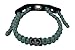 Ten Point Gear Bow Archery Wrist Sling 550 Paracord - Survival Hunting Shooting - Durable Leather with Metal Grommet (Multiple Camo Options) (Silver Blue Grey)