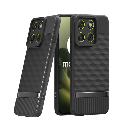 Image of Shockproof Case Compatible with Motorola Moto Edge 70 5G | Full Camera Protection | TPU Flexible Back Cover for Motorola Moto Edge 70 5G (Matte Black)