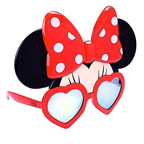 Sun-Staches Disney Mickey and Friends Adult Sunglasses | Minnie, Goofy, Donald, Daisy Vacation, Park or Costume Accessory