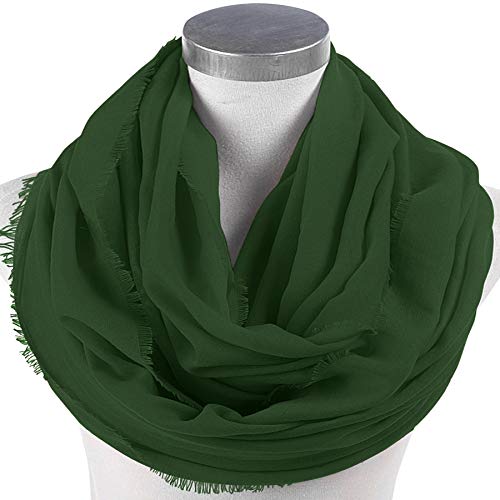 CJ Apparel Mobius Infinity Sciarpa Snood Cowl Tubo...