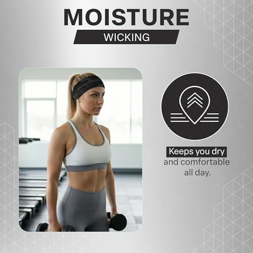 Image of COLD FACTOR Cooling Headband for Women and Men - UPF 50+ Advanced Evaporative Comfort, Instant Cooling Sweatband for Outdoor Sports, Fitness, Yoga, Hiking, Running, and Workout