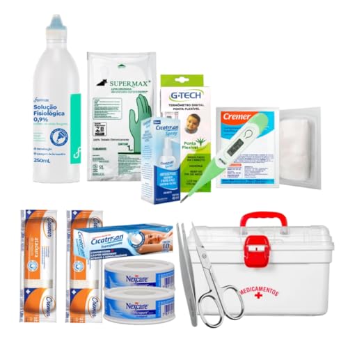 Kit Primeiros Socorros Completo Para Ambiente De Trabalho