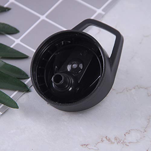 floatofly 700 ml grote capaciteit stro halve gallon waterfles sport cup waterkoker transparant student waterfles zwart - Image 5