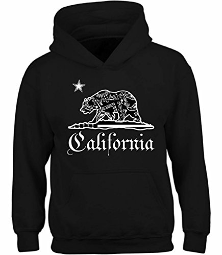 Vizor California Bear Hooded Sweatshirt California Bandana Hoodie Cali Gifts