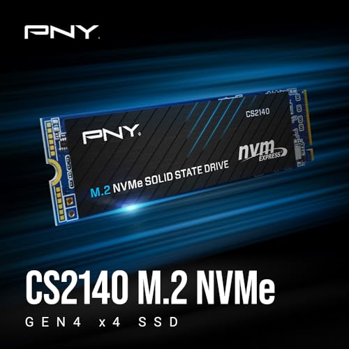 PNY CS2140 500GB M.2 NVMe Gen4 x4 Internal Solid State Drive  - M280CS2140 - Additional View