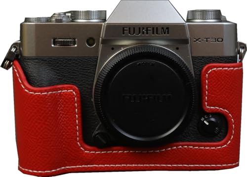 Funda semirígida para cámara Fujifilm X-T30 II roja miniatura 1