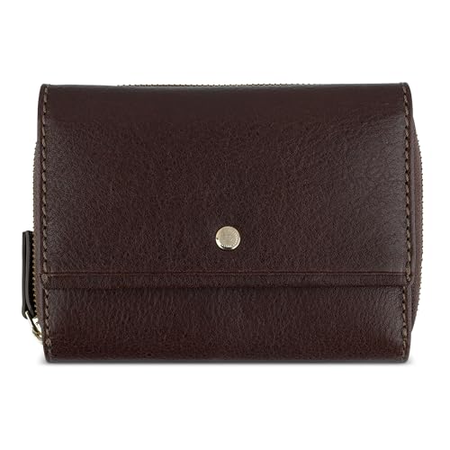 bugatti Neaples compagnon cuir marron idéal dans votre sac à main de tous les jours