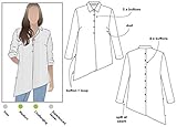 Style Arc Sewing Pattern - Crystal Overshirt (Sizes 04-16) - Click for Other Sizes Available