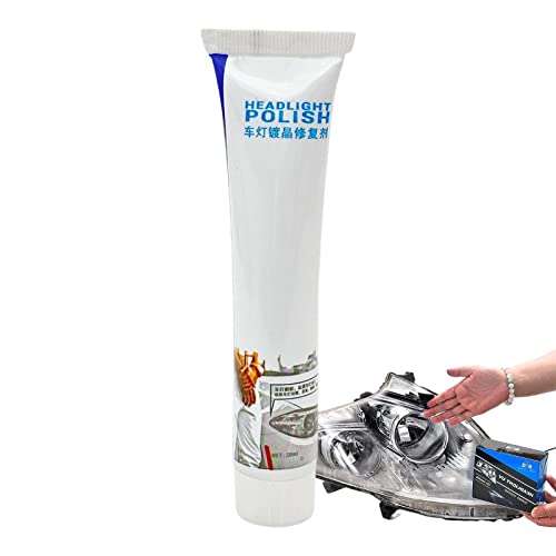 Líquido polonês farol - 30ml Kit de Restauração de Faróis - de farol automotivo, restauração fácil p