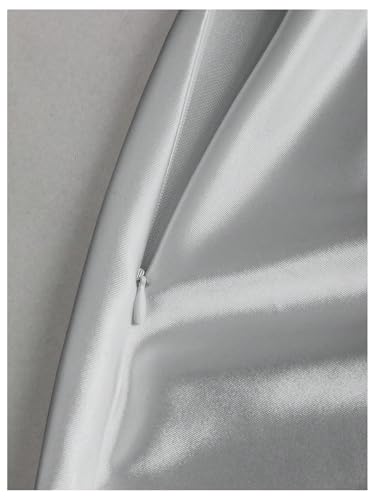 SOLY HUX Women's Ruched Fishtail Maxi Skirt Elegant High Waisted Bodycon Skirts4