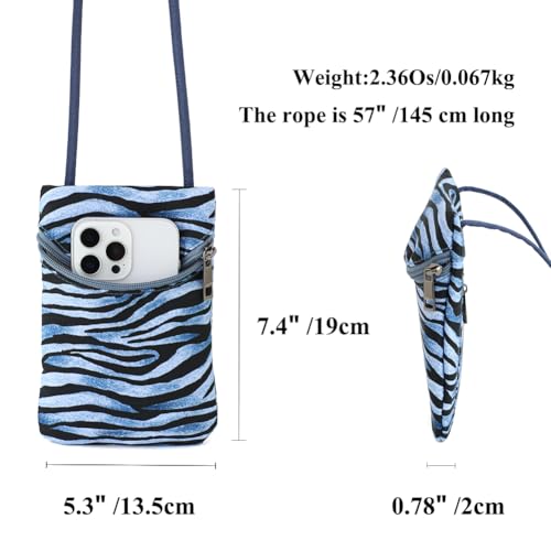 Image of Small Crossbody Women Cell Phone Purse Wallet Bag With Shoulder Strap