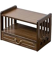 Bambus Altartisch Mit Schubladen - Meditations- & Gebetstisch 50x33cm