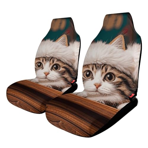 Housse de siège de voiture imperméable et protecteurs auto chaton
