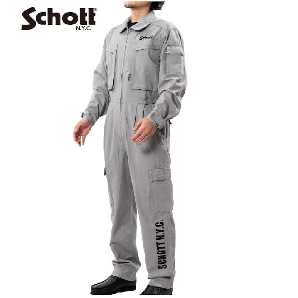 Amazon.co.jp: [MS.PG] S2K3501 SCHOTT MECHANIC SUIT ショット