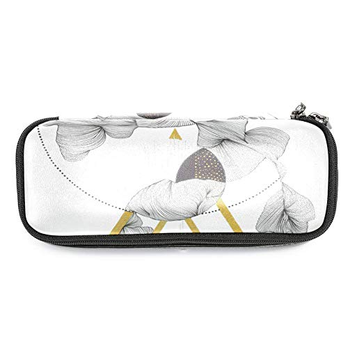 Preisvergleich Produktbild Personalisierbares farbiges Federmäppchen, Kapazität, Stifteetui, Doppelreißverschluss, Schreibwaren-Tasche, Kosmetiktasche mit Fächern für Mädchen, Jungen und Erwachsene