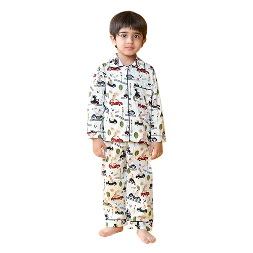 Image of Jam & Sugar Boys Cotton Printed Night Suit Set