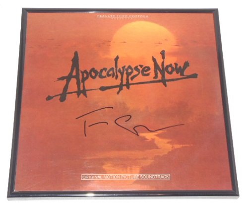 Apocalypse Now Director Francis Ford Coppola Signed Autographed Record Album with Vinyl Framed Loa