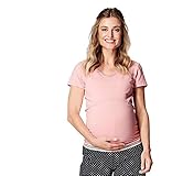 Das Modell ist mit Stretch angereichert, wodurch Ihr Körper darin ausreichend Platz zum Verändern hat. Da das schmeichelhafte Stilltop etwas länger geschnitten ist, fällt es schön über den Bauch. Wenn Sie Ihr Kind einmal zur Welt gebracht haben, können Sie die zusätzliche Stoffschicht nach oben schieben.