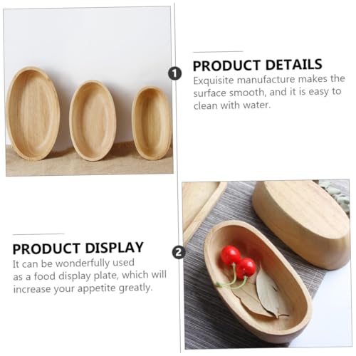 Plato para sushi con forma de barco pequeño de material sintético miniatura 7