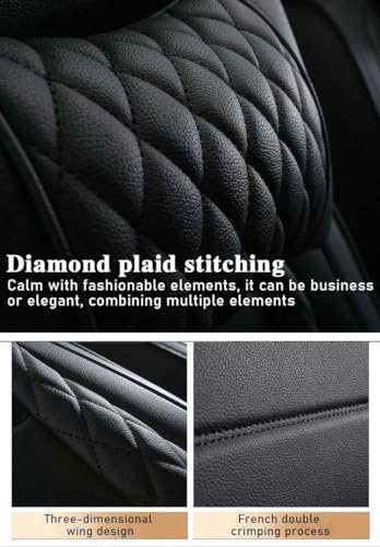 Housse de siège auto en cuir PU luxe pour VW - Finition haute qualité durable