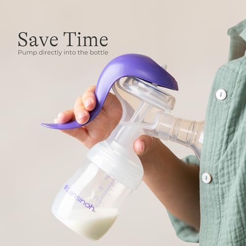 Lansinoh Breastmilk Storage Bottles | 4-Pack 5oz BPA & BPS-Free | Pump-to-Storage Feeding Bottles | Compatible with Lansinoh Breast Pumps and Nipples