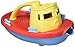 Green Toys Tugboat, Assorted CB - Pretend Play, Motor Skills, Kids Bath Toy Floating Pouring Vehicle. No BPA, phthalates, PVC. Dishwasher Safe, Recycled Plastic, Made in USA.