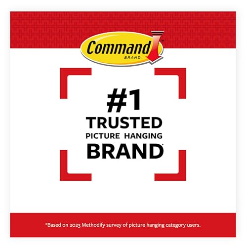 3M PH204-16NA Command 10 Lb Medium Picture Hanging Strips 16 Pairs (32 Command Strips), Damage Free Hanging Picture Hangers thumb #9