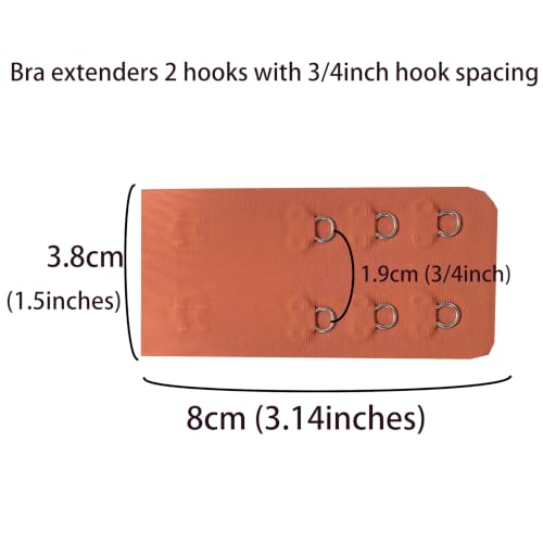 Image of SAMGU Women's Bra Extenders 2 Hook /3 Hook /4 Hook /5 Hook /6 Hook Soft Stretchy
