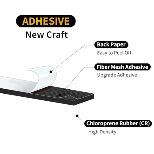 Image of Weather Stripping Door Seal Strip for Doors,3 /4 in x 1 /4 in x 13Ft | Door Insulation for Winter,Insulation Tape Roll for Insulating Door Frame,Window,Air Conditioner,Black