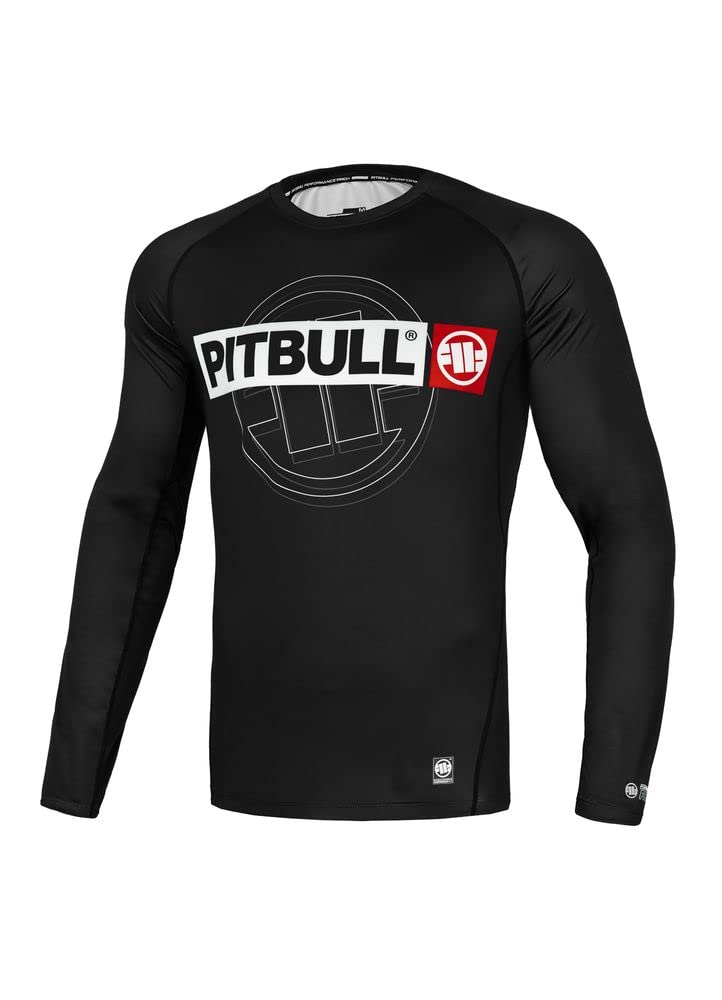 Męska koszulka z długim rękawem Rashguard Pit Bull West Coast Hilltop Sports