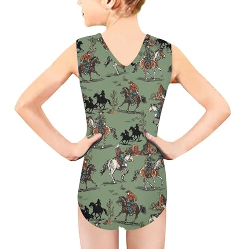 Image of Girls Bathing Suit Size 3-14 Swimsuits for Girls One-Piece Swimwear Summer V-Neck Sleeveless